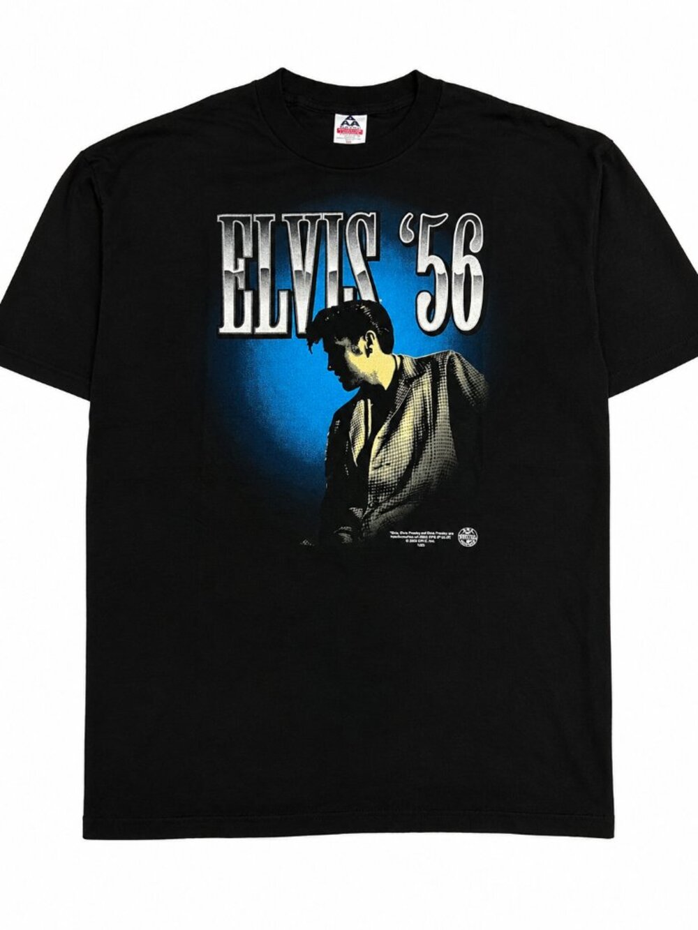 Elvis Presley '56 Y2K Alstyle Licensed Vintage Graphic T-Shirt, Men's 2XL